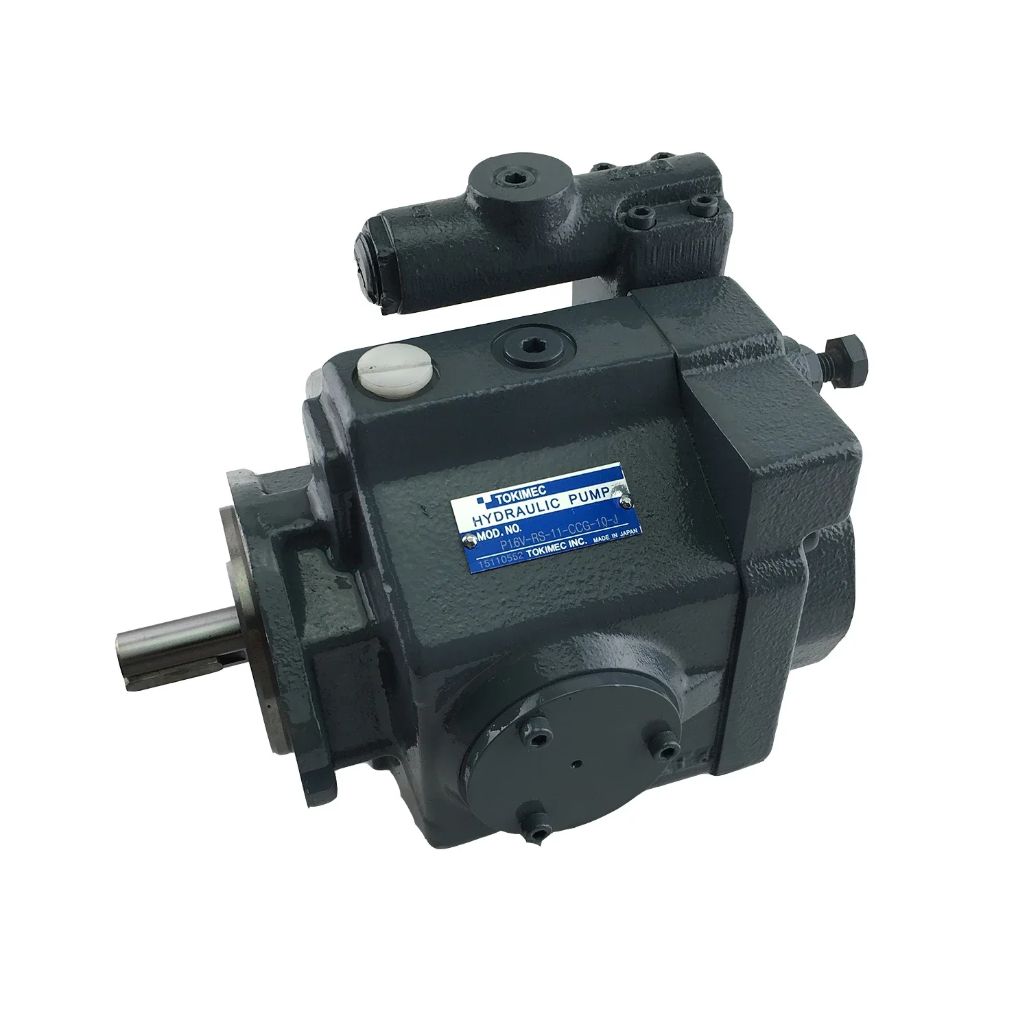 

Tokimec Oil Pump U-P100V-L-152 Tokyo Keiki P16V-RS-11-CCG-10-J Hydraulic Piston Pump Variable Displacement Axial Piston Pump