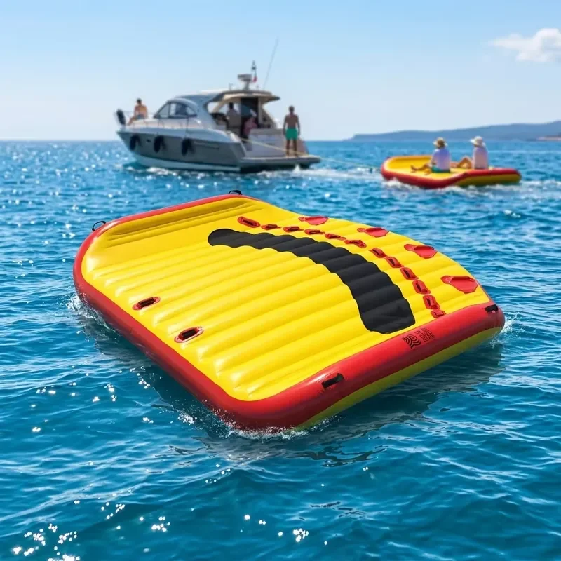 HLB PVC Inflatable Towable Tubes for Boating and Water Games-Resort & Commercial Use