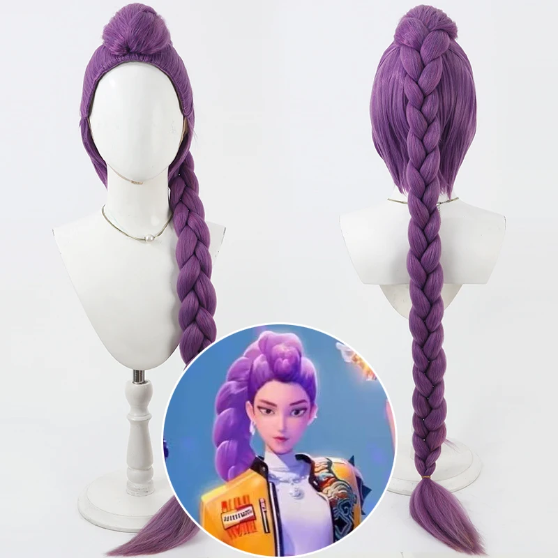 Skpop Witch Hunter Group Zoe Rumi Cosplay Wig Heat Resistant Synthetic Hair Halloween Party