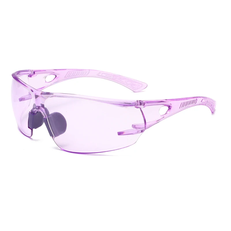 Multi-color Rimless PC Safety Glasses, Anti-pollen Anti Blue Light Protective Eyewear for Men Women