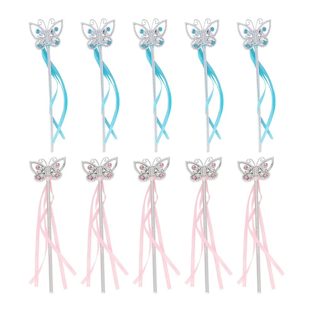 NOLITOY 10 piezas Decoraciones de fiesta de hadas para accesorios de juguetes para niños