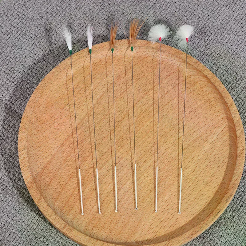10Pcs Goose Feather Earpick Wax Remover Curette Ear Dig Tool Spoon Cleaner Stick