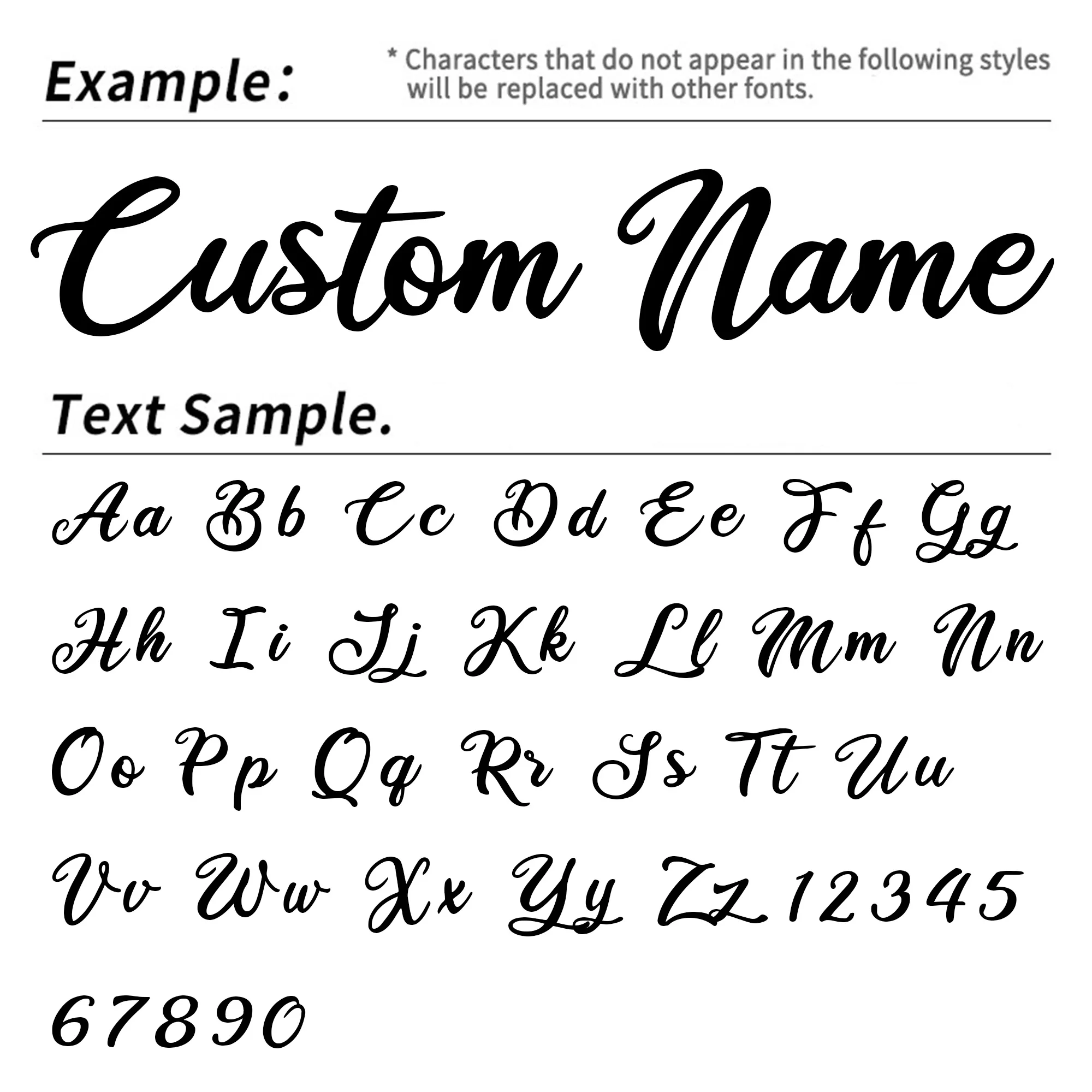 1PC Personalized Custom Text Wall Decal Waterproof Sticker For Arch Backdrop Wedding Birthday Party Decoration