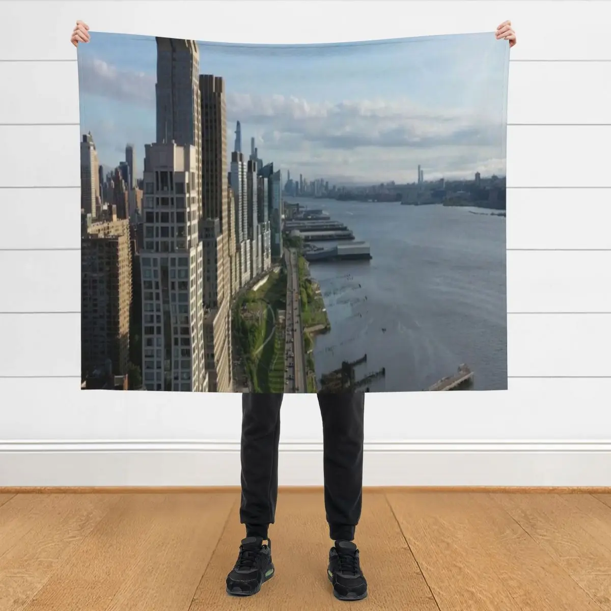 

Upper West Side NYC- Doing the Hudson! Throw Blanket Decorative Throw Thin blankets and throws cosplay anime Blankets