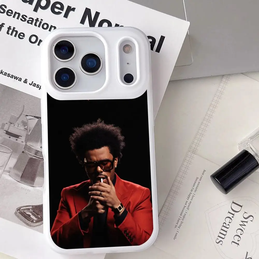 

Чехол для телефона с дизайном аниме The Weeknd для iPhone 17 16 15 14 13 12 11 Pro Max Plus Mini, прозрачный, противоударный, мягкий, с эффектом желе