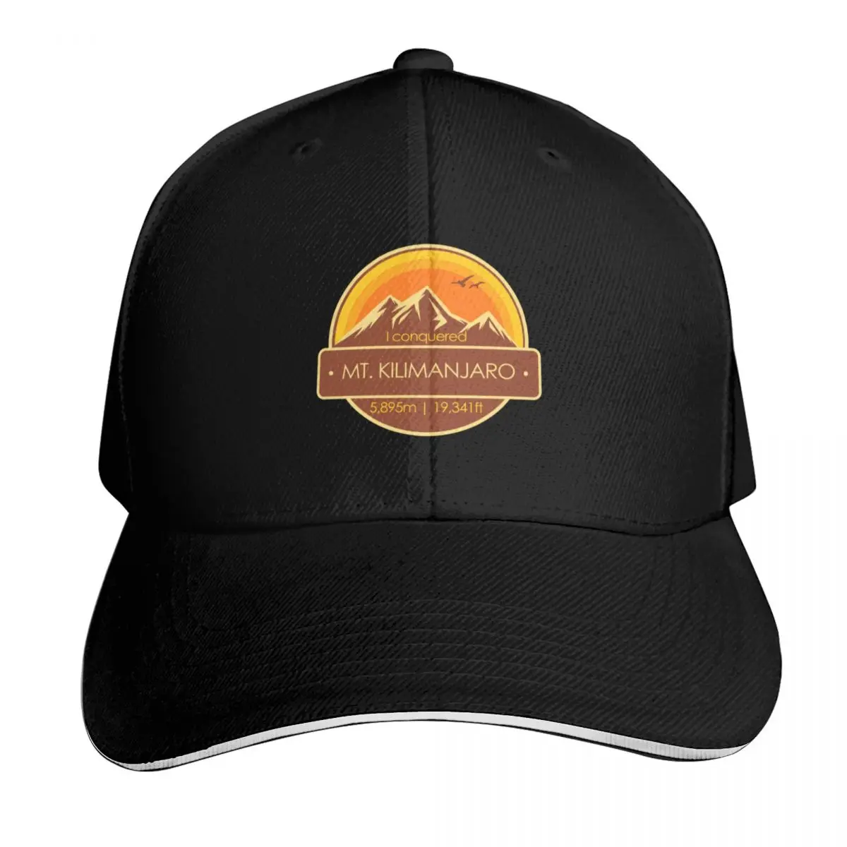 

I Conquered Mount Kilimanjaro Hiker's Collectable Baseball Cap hats on offer golf hat genuine sun caps Women's Beach Visor Men's
