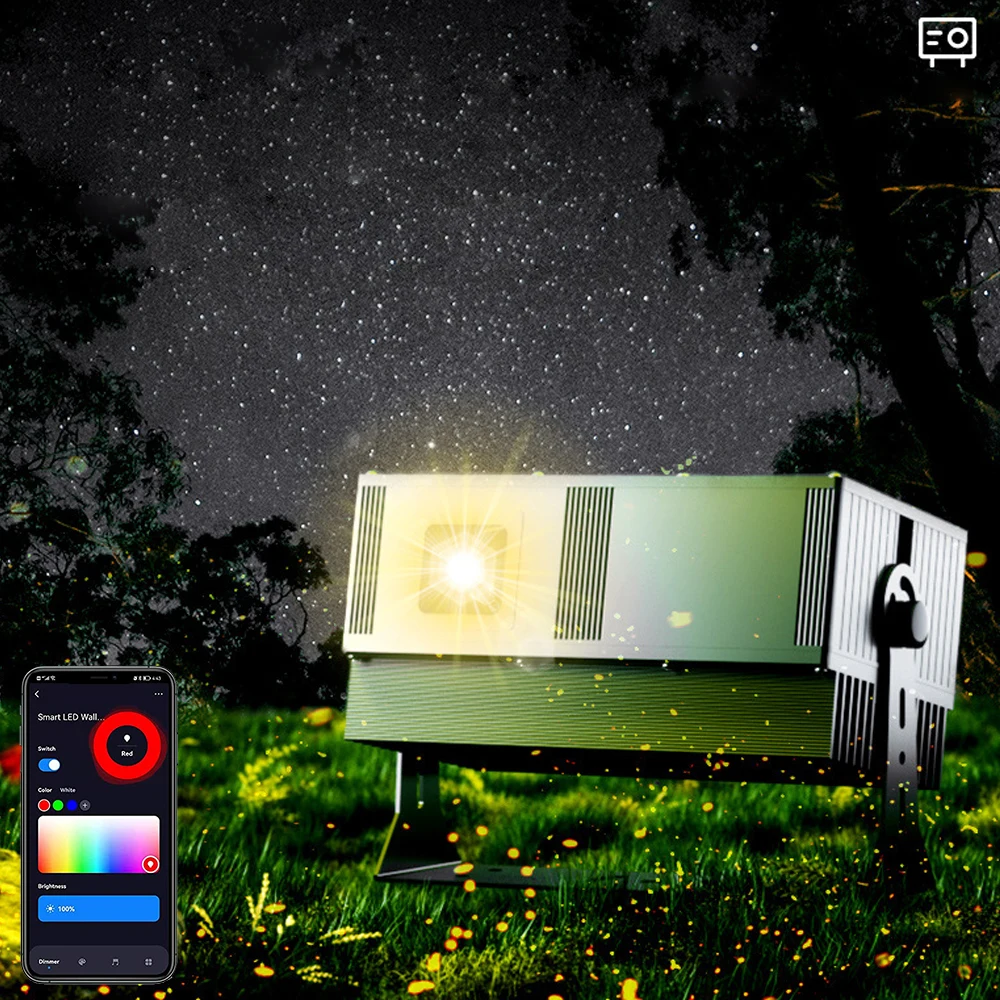 

2025 30W Outdoor Firefly Projection Light APP Control Christmas Projection Light Garden Courtyard Starry Atmosphere Landscape Li