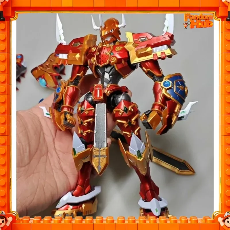 

Оригинальная фигурка Digimon Kaiser Greymon от Bandai, модель 2026 года, конструктор, подарок для фанатов