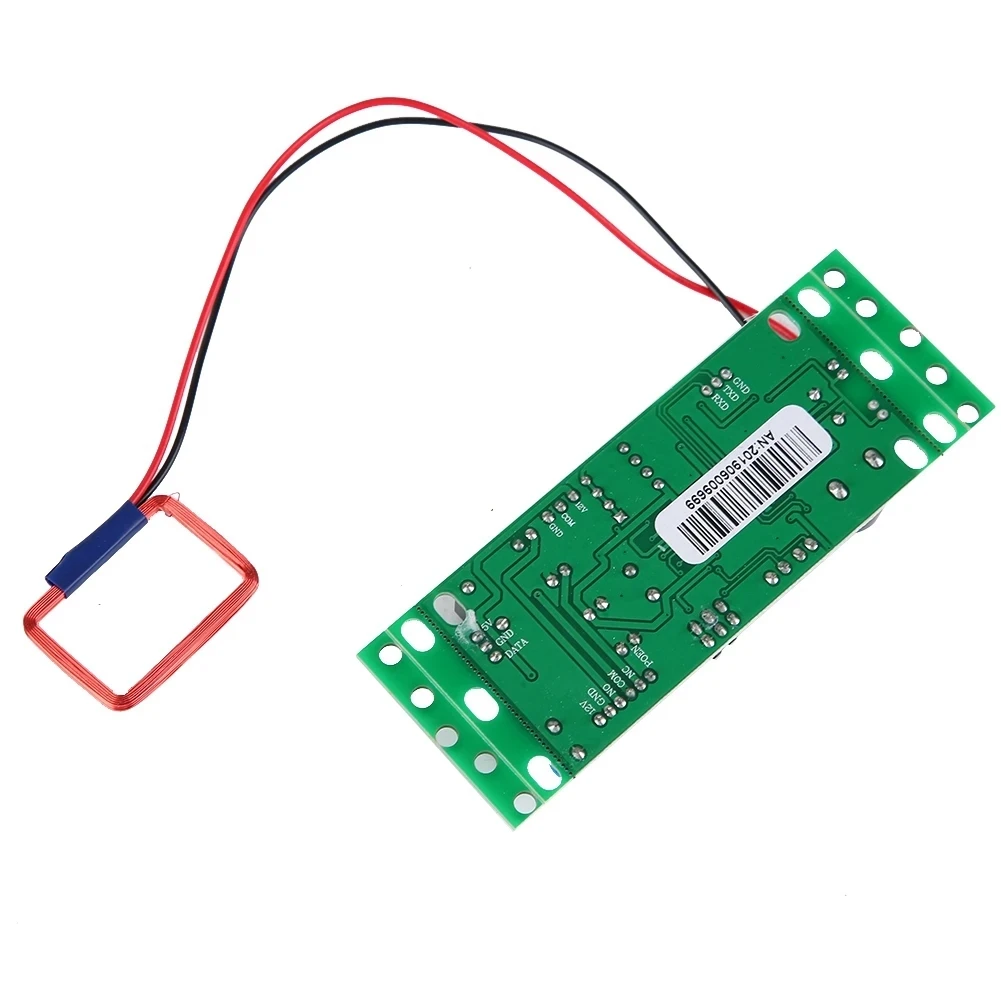 Boland New Door Accessories 125khz DC 9-12V Reader Module Embedded Control Board for Access Controller 9-12V 2000 User Capacity