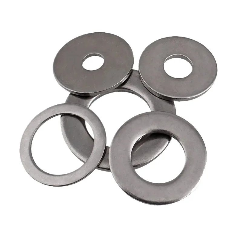 316 paking datar baja tahan karat mesin cuci datar tebal m2m3m4m5m6m8m10m 20 buah