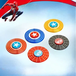Disney Metal Fidget Spinner Anime Spider-Man Captain America Fast Bearing Finger Spin Gyroscope Gift Toy for Kids one piece