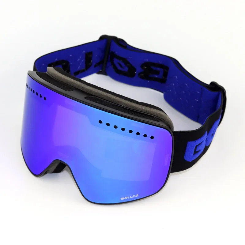 Camadas duplas Anti-Fog Ski Goggles, Óculos de Snowboard, Óculos Snowmobile, Esporte ao ar livre, Googles, Novo, 2024