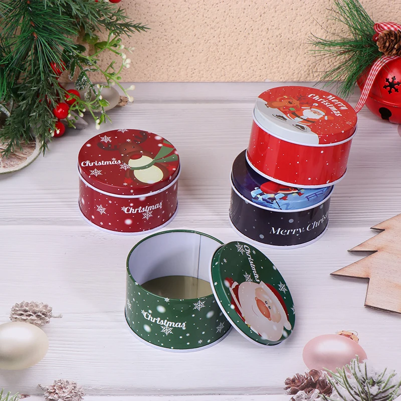 

1 шт., рождественская подарочная коробка, пинцевая пластина, упаковочная коробка для конфет, печенья, контейнеры, детский новогодний подарок, декор, товары для рождественской вечеринки Navidad