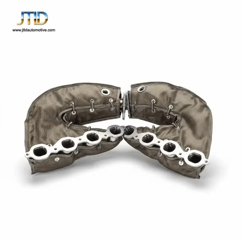 Premium Car Exhaust Manifold Heat Shield Custom Fabric for Chevrolet Corvette C8 6.2L V8 Heat Resistant up to 850°C (1562°F)