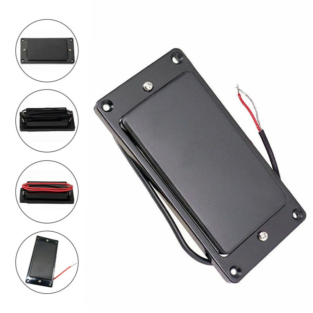 MX0310D 2Pcs Guitar Humbucker Pickups Double Coil Bridge & Neck Pickup Set for LP Electric Guitar Parts Replacement Accessories