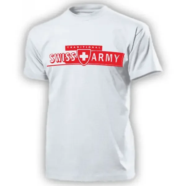 New Fashion Tee Shirt Traditional Swiss Army Schweizer Armee Schweiz Militar Miliz - T Shirt Cool T-Shirt Fashion Funny New