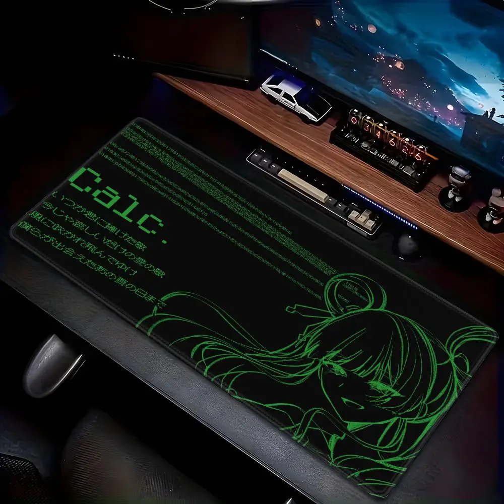 Cosmic Princess Kaguya MousePad Anime Kawaii Girl Yachiyo Runami PC Mousepad Large HYBXAXC Keyboard HD Printing overlock DeskMat