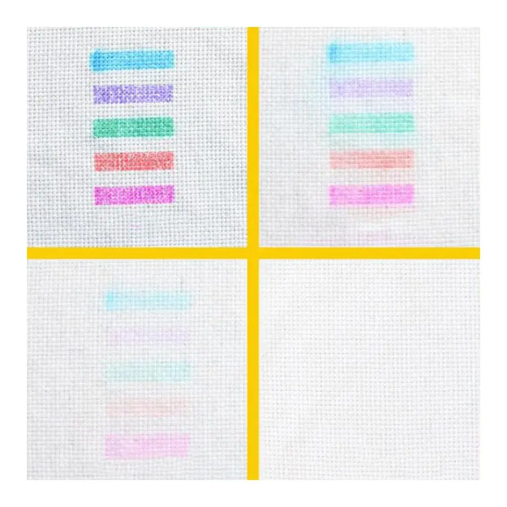 3-6er Pack 6er Pack wasser löslicher Stift verschwinden Stoff Marker DIY Nähen Patchwork