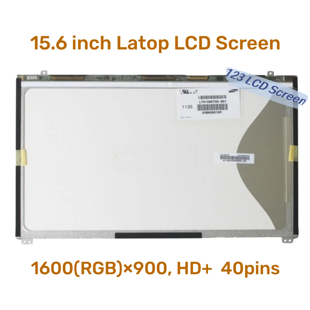 HD+ 1600X900 LTN156KT06 For Sumsung Np700z5c Laptop LCD SCREEN LTN156KT06-801 LTN156KT06-B01 LTN156KT06-803 Ovginal Matrix