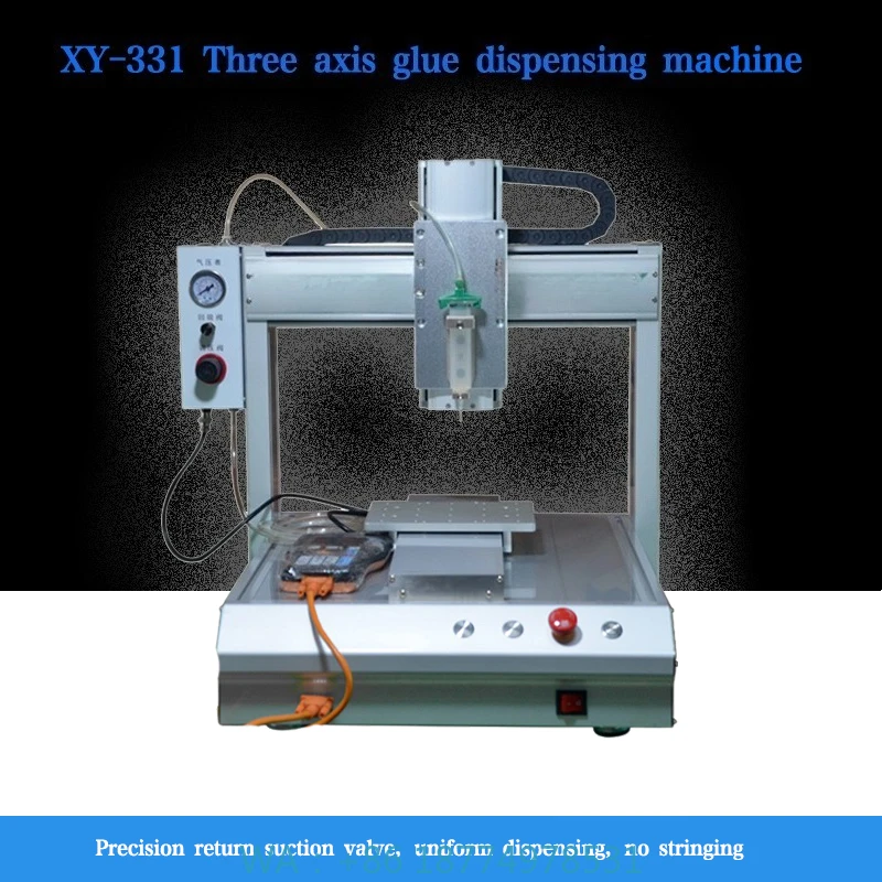 

Desktop CNC 3 Axis Robotic Automatic Glue Dispenser Machine 50ML UV Glue Dispens Robot