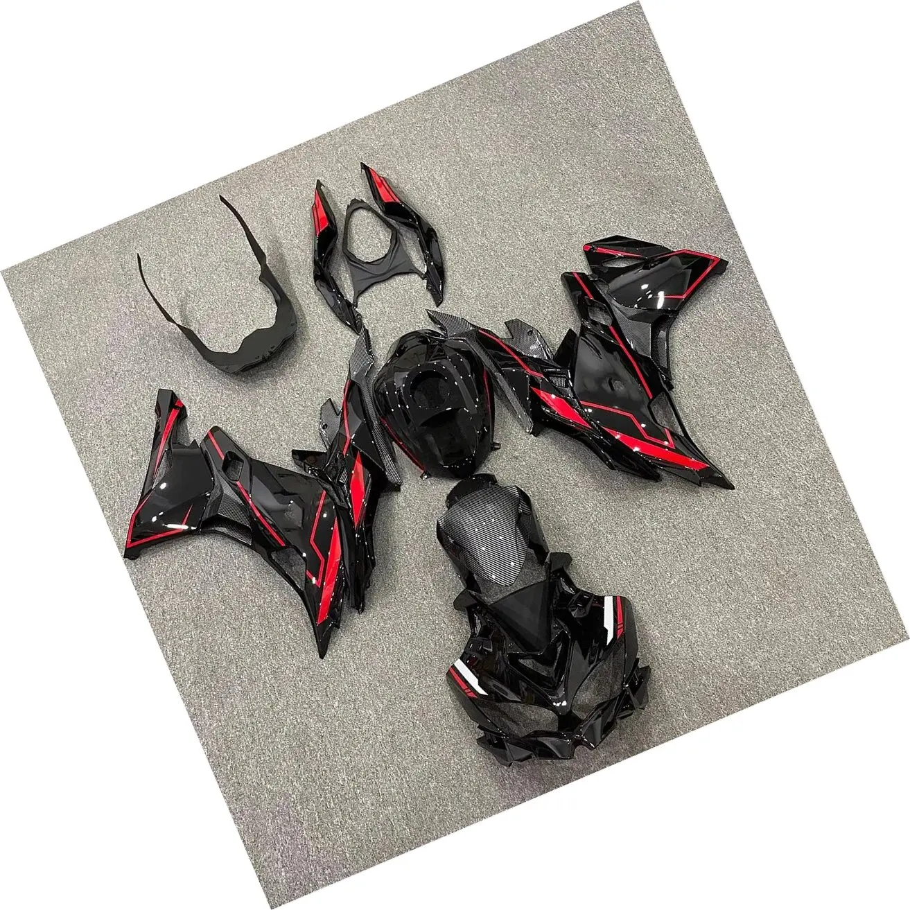 

Motorcycle ABS Injection Fairing Kit Body Work For KAWASAKI NINJA ZX4RR ZX-4R 2019 - 2024