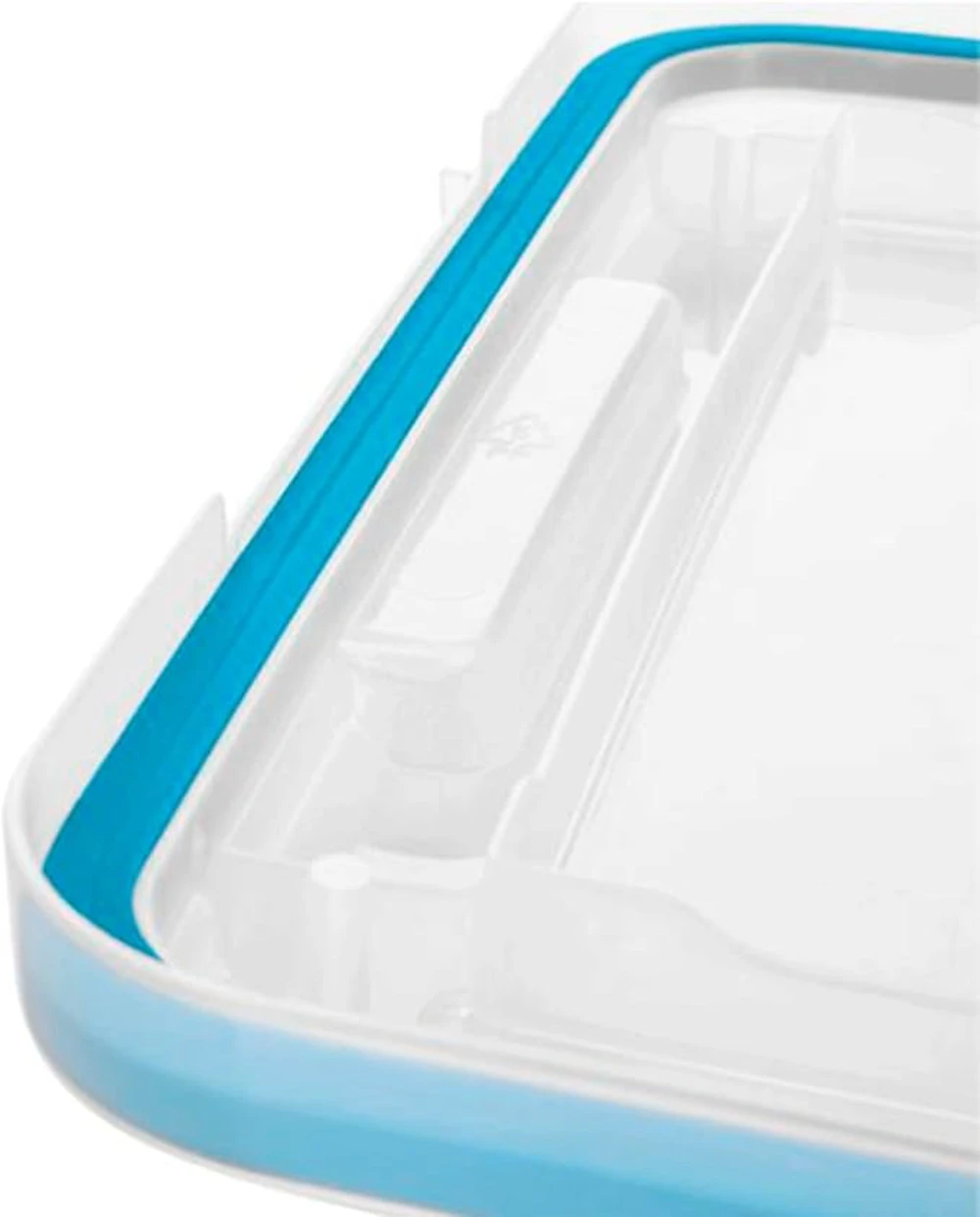 

Sterilite 20 Qt Gasket Box, Stackable Storage Bin with Latching Lid and Tight Seal