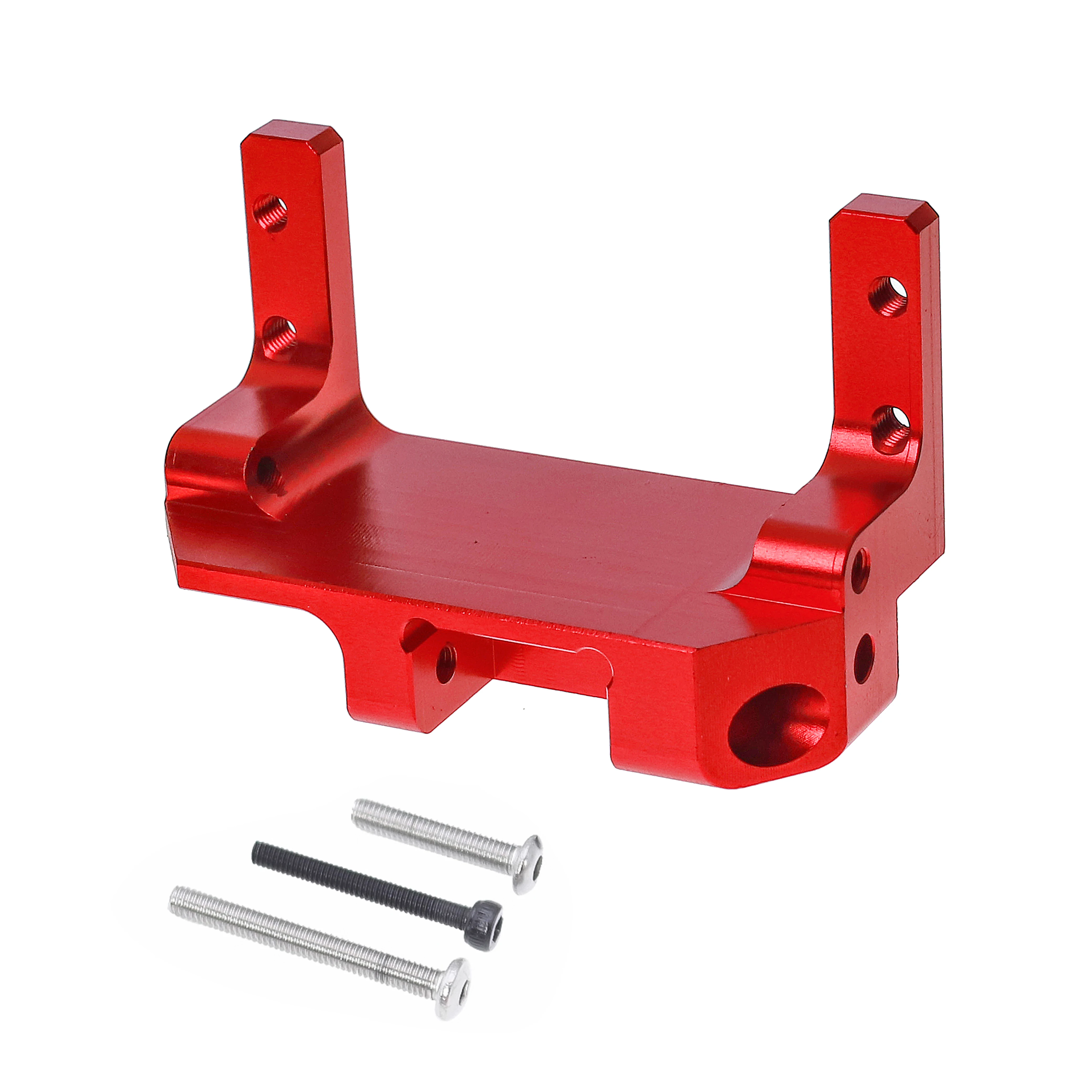 1/10 Scale Aluminum Alloy Upgrade Part - SCX10 III Servo Mount, 3rd-Gen Portal Axle On-Axle Servo Bracket  Y30