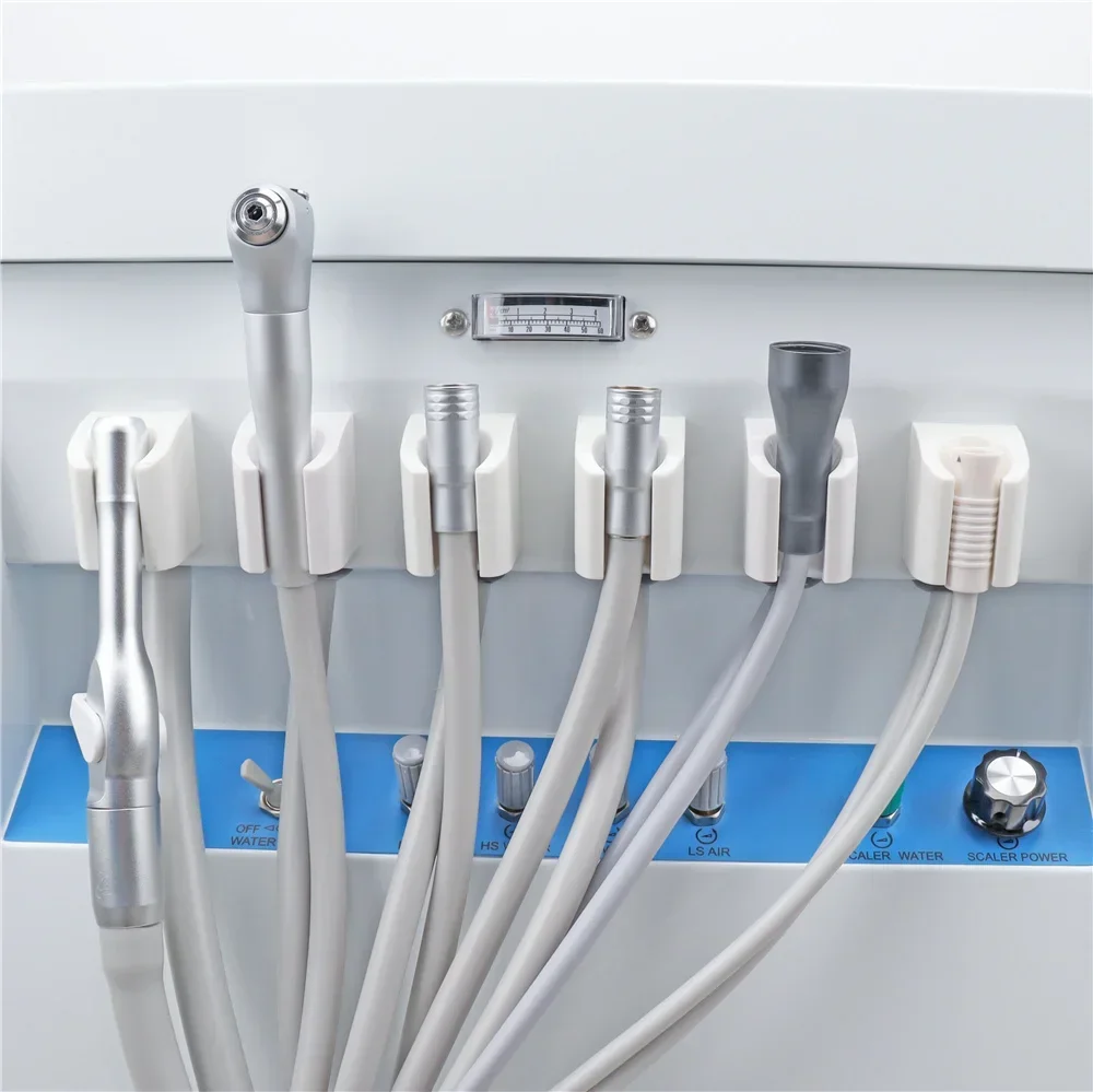 Den  tal  use Mobile Portable Mobile Den  tal Unit with Air Compressor