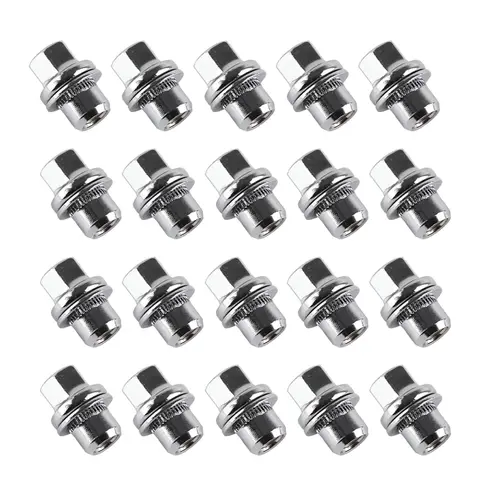 디스커버리 3 4 5 스포츠 LR용 자동차 스테인레스 스틸 휠 너트 068126 자동차 바퀴 너트 RRD 500290 디스커버리용 휠 너트 3 4 5