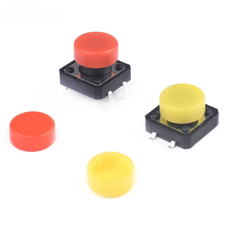 In-line patch touch switch 12*12*4.3/5/6/7/8/9/10/11/15mm micro button