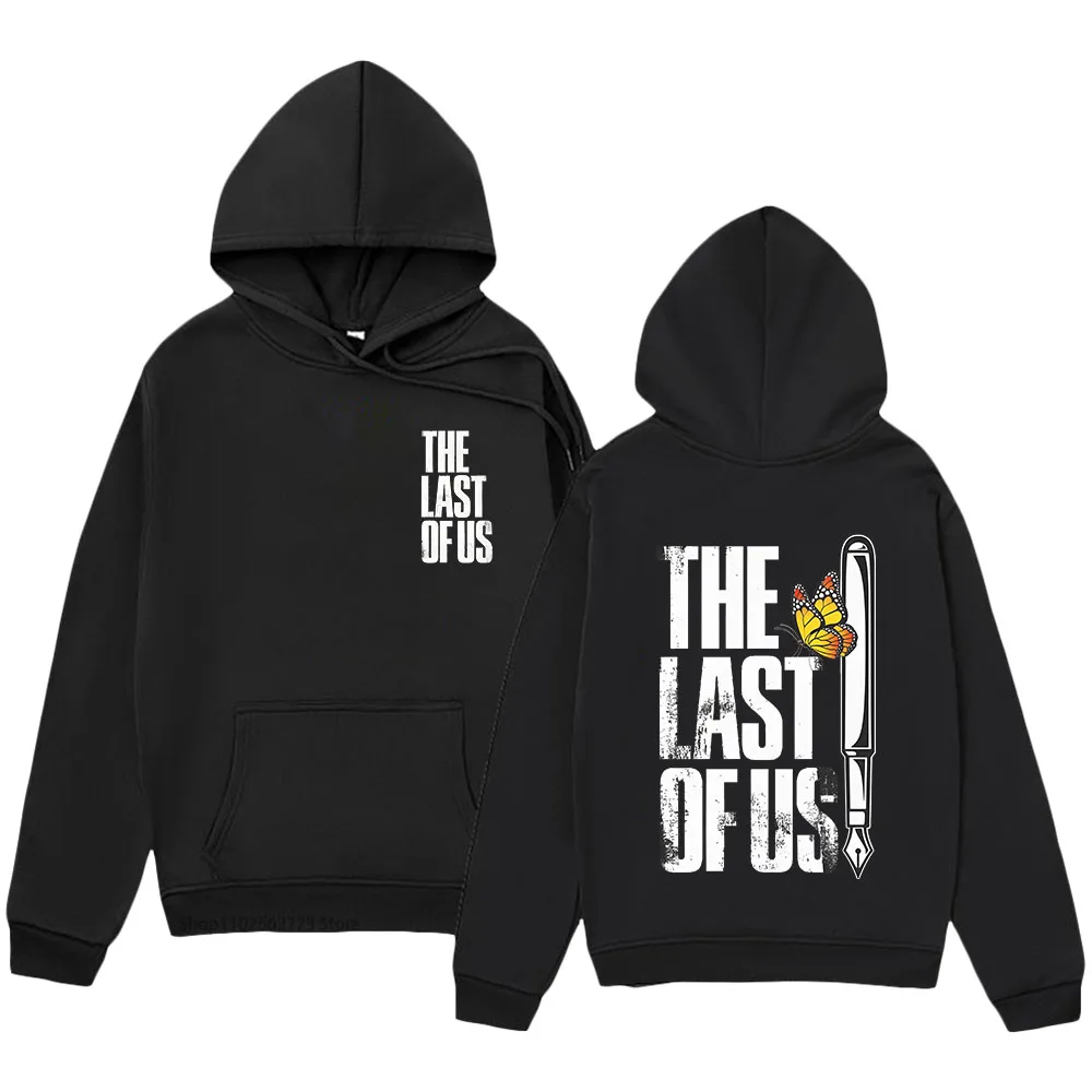 

The Last of Us Print Hoodie Street Fighter Video Game Sweatshirt Men Women Fashion Pullover Jacket Hoody Kpop Streetwear Fleece