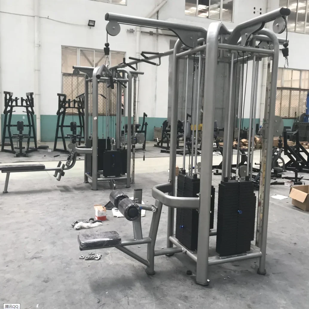 Multi 8 Station Jungle Station Long Life Gym Fitness 5 Station