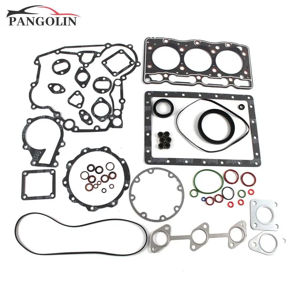 

1 Set Engine Gasket for Kubota D905 D905-IDI Engine BX22 BX2200D BX23LB-B BX23LB-T B1700DT B1700E B1700HST-D Tractors Parts