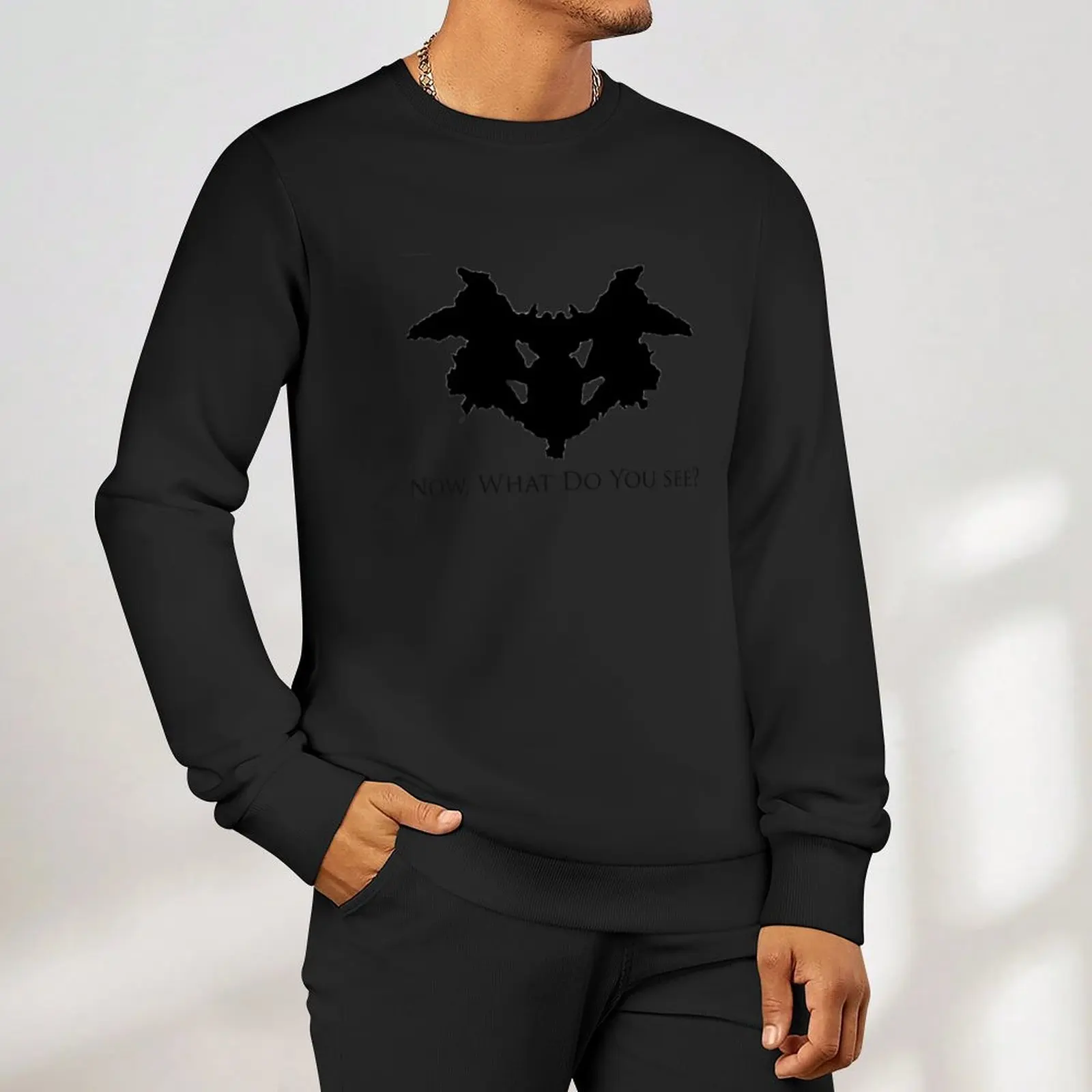 Rorschach السترة رياضية الخريف منتجات جديدة الملابس الجمالية ملابس الخريف الكورية أنيمي البلوز