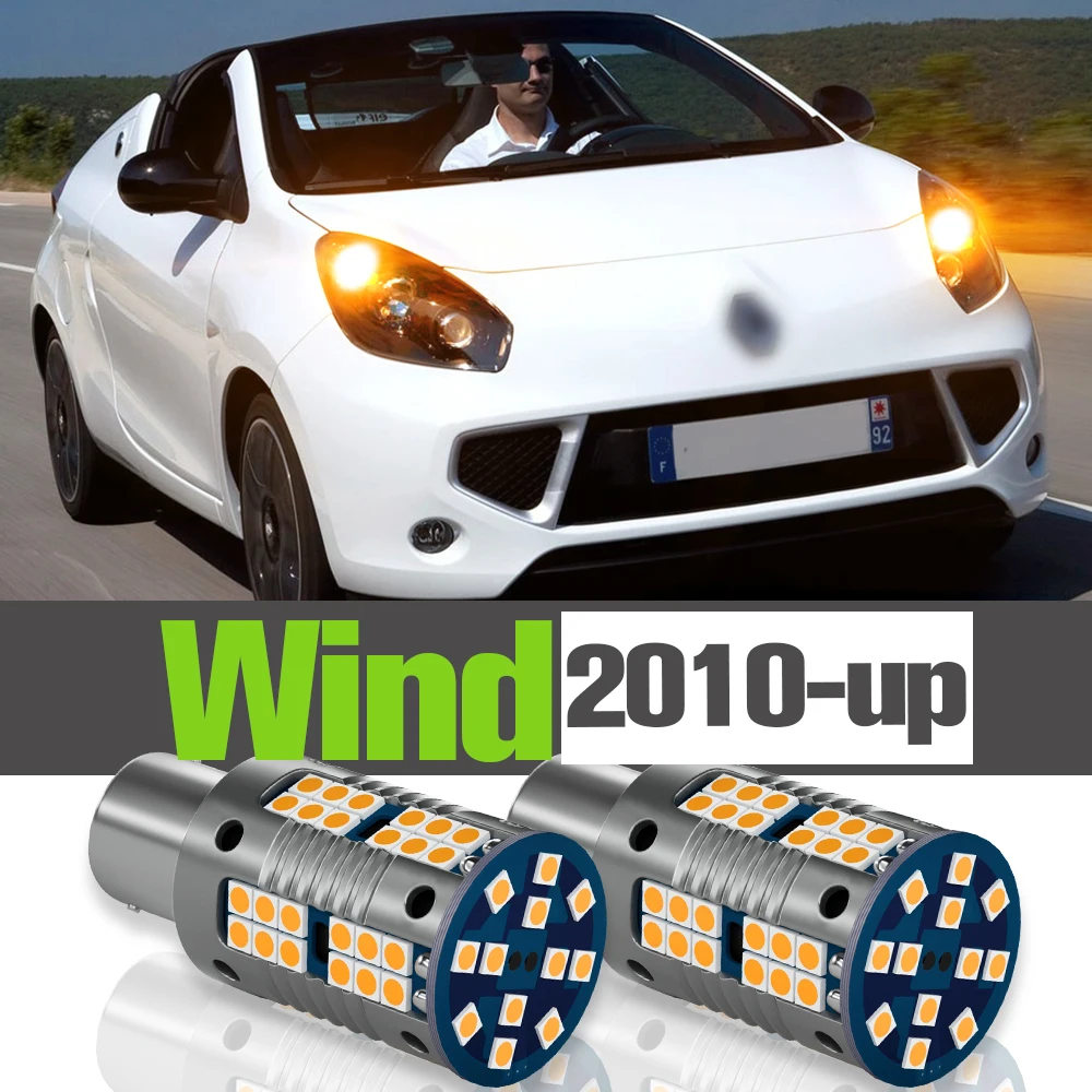 

2x LED Turn Signal Light Accessories Lamp For Renault Wind 2010 2011 2012