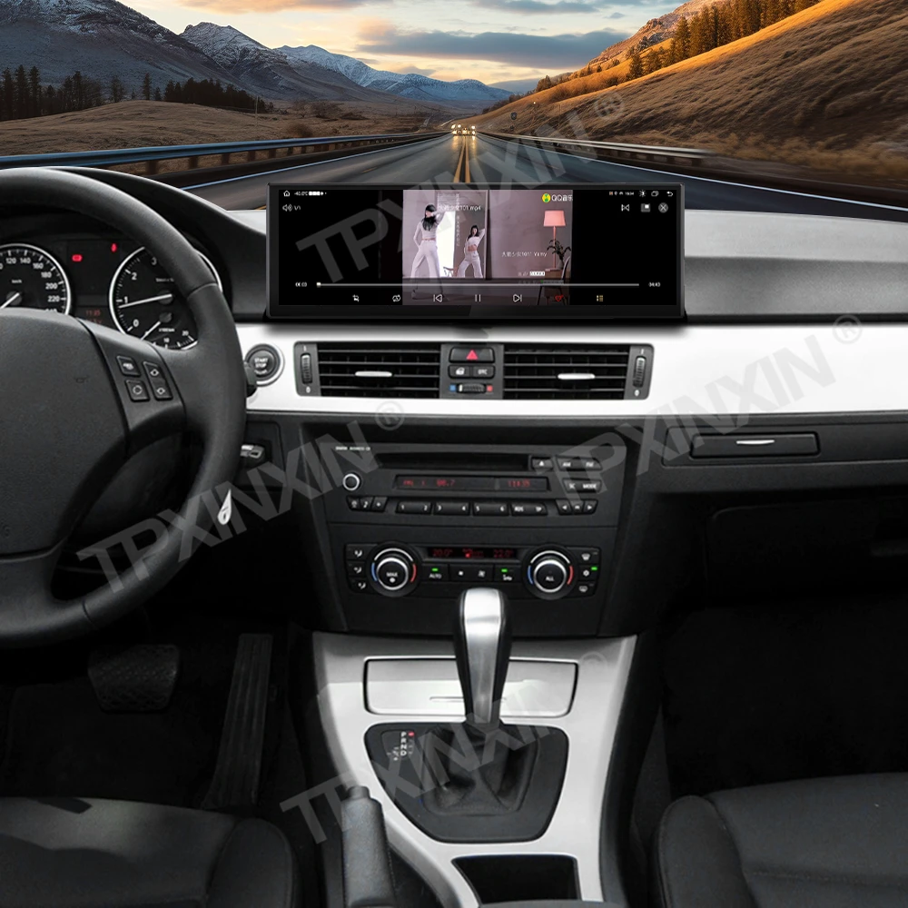 Backup Camera Support Radio Android Auto Carplay For BMW 3 Series E90 E91 2005~2012 Navigation Receiver Plug‑and‑Play
