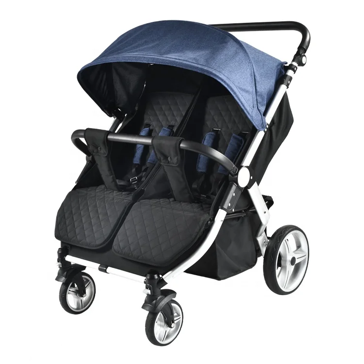 OEM & ODM two seats Aluminium baby pram baby twin stroller baby double stroller with AS/NZ 2088 and EN1888 certificate