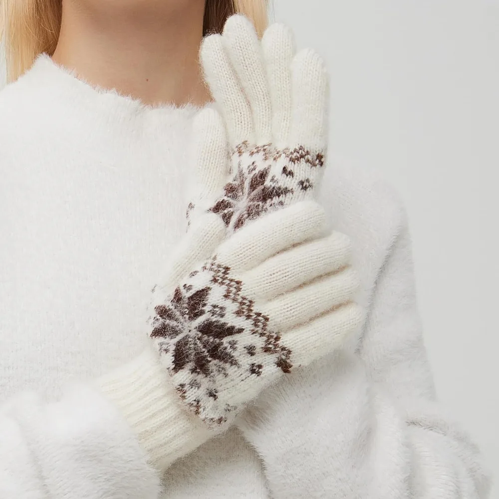 

Теплые женские перчатки для холодной погоды/зимние шерстяные перчатки для женщин