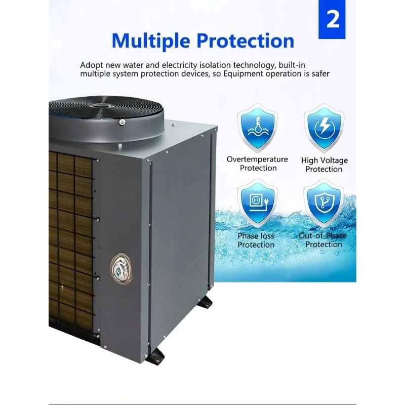 

Swimming pool energy-saving heat pump spring hot ligent heater