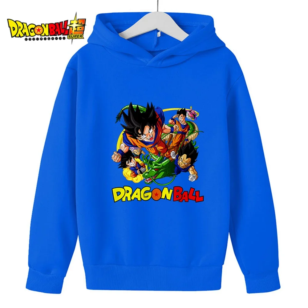

Classic Anime Dragon-ball Sport 3d Hoodie New Harajuku Style Kids Clothes Goku Pattern Fashion Printed Children's Cotton Hoodie