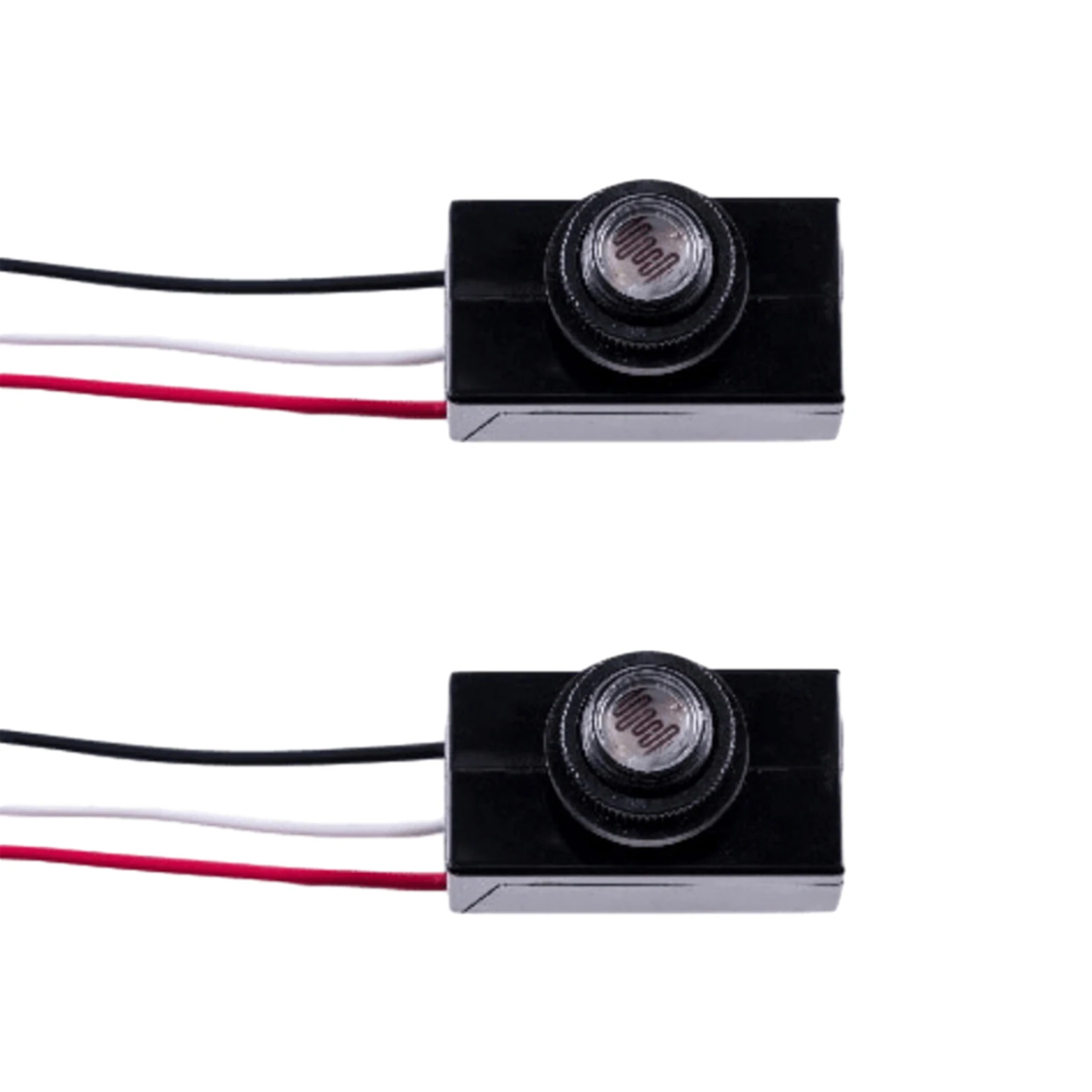 

Dusk To Dawn Sensor 50 60Hz Waterproof 120VAC-277VAC 2pcs For Photoelectric Switch Photoelectric Light Switches