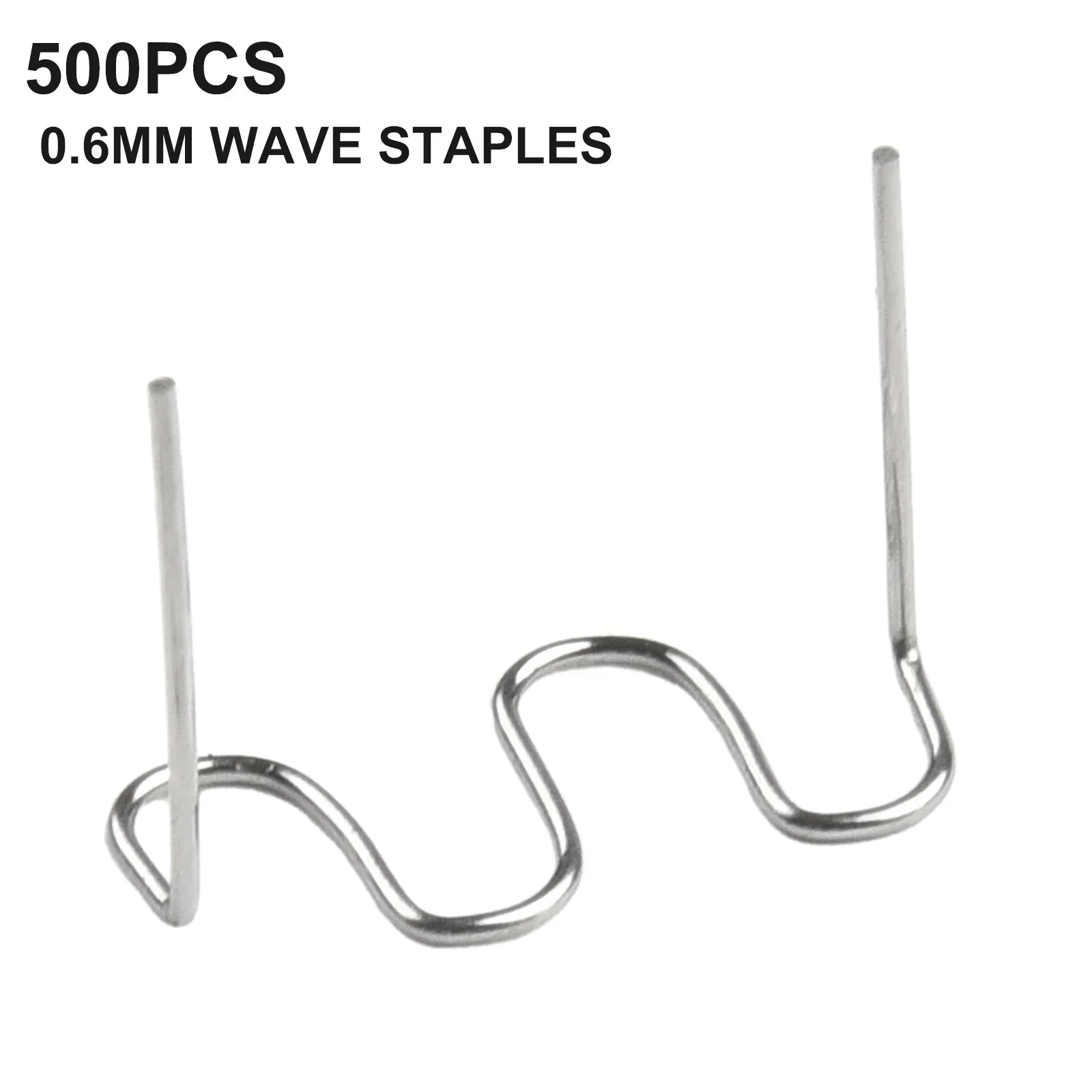 Alat listrik Staples rumah panas, alat solder Stainless Steel, alat bengkel Staples 0.6/0.8mm 500 buah bagian Stapler panas