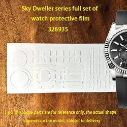 Adatto per Rolex Skyline Navigator 326935   guarda la pellicola completa SKY-DWELLER pellicola protettiva con fibbia dell'orologio