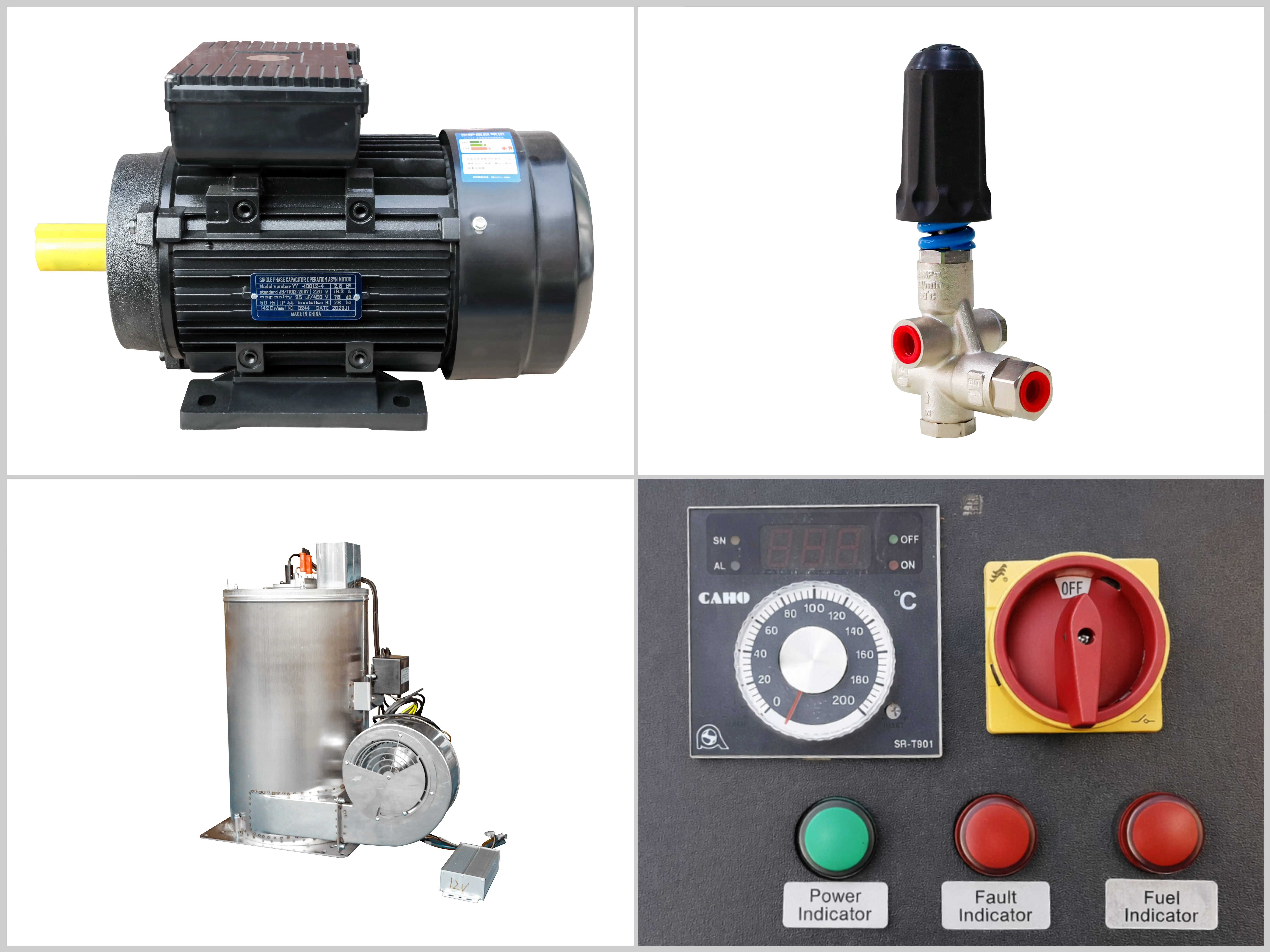 Hot Water High Pressure Washer 250Bar 25MPa 3625PSI for Heavy Industrial Degreasing, Factory Equipment Oil & Grease Removal