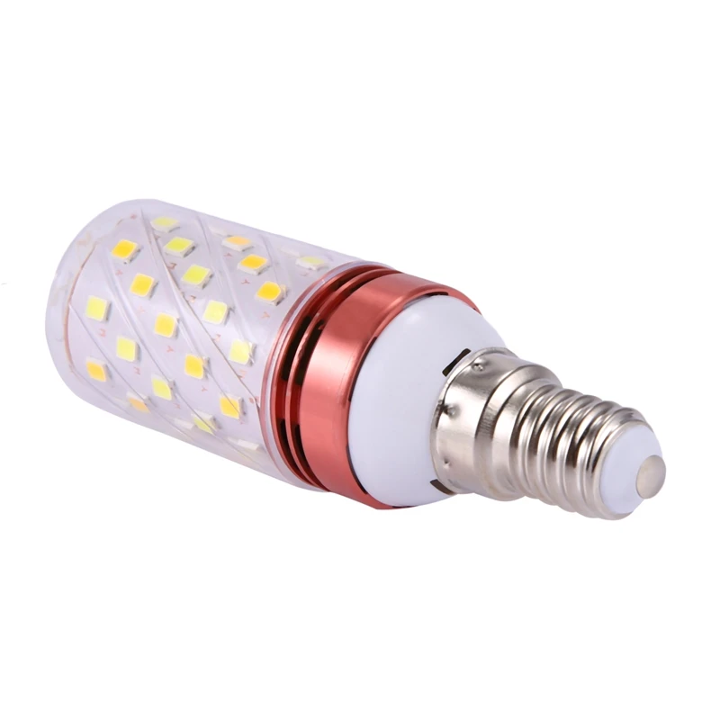 3 Color Temperatures Integrated SMD LED Corn Lamp AC85V - 265V Warm White High Light Energy Conservation Small LED Light Bulb