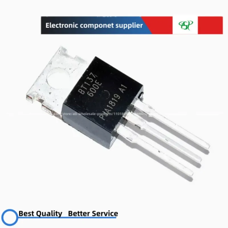 10PCS Brand-new BT 136/BT 137/BT 138/BT 139-600E-800E bidirectional SCR is directly connected to TO-220