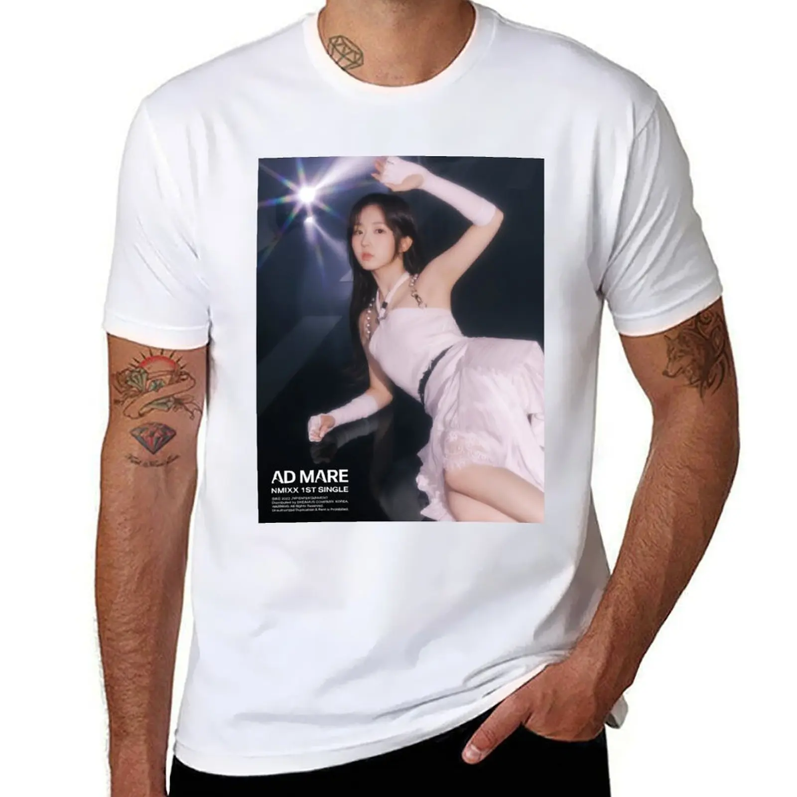 

NMIXX HAEWON ‘O.O’ T-Shirt t shirts for man graphic funny t shirts for man slim fit man t shirts for men casual T-shirt