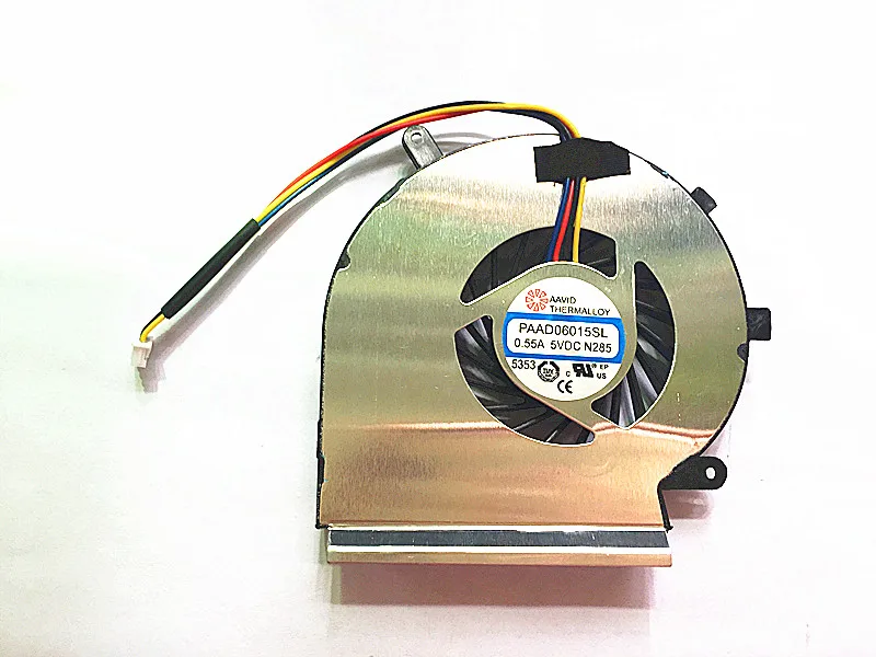 

SSEA New CPU Cooling Cooler Fan for MSI GE62VR GV62 8RD GE72VR GL62M GP62VR GP62MVR GP72VR PAAD06015SL N402 N366