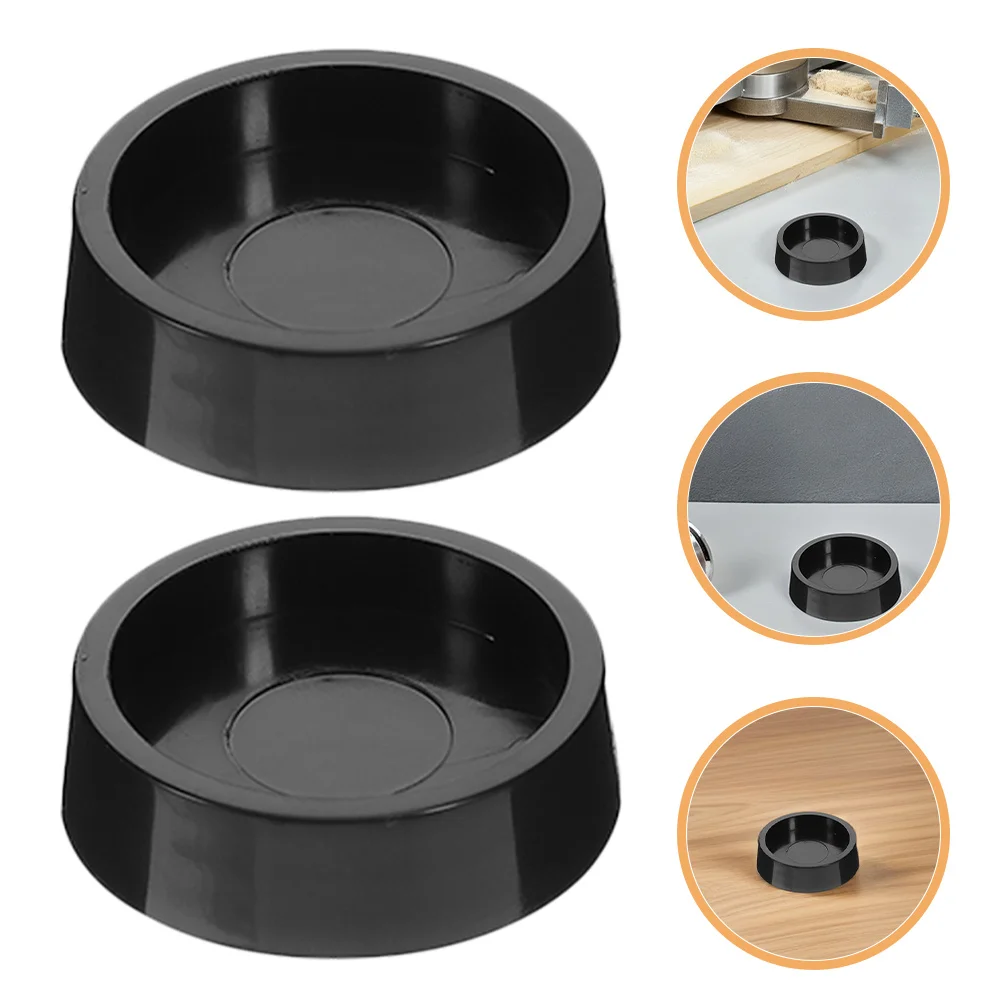 

2Pcs Non-Slip Wheel Stopper Pads for Office Chairs Plastic Caster Cups Floor Protector Stability Grip for Rolling Furniture