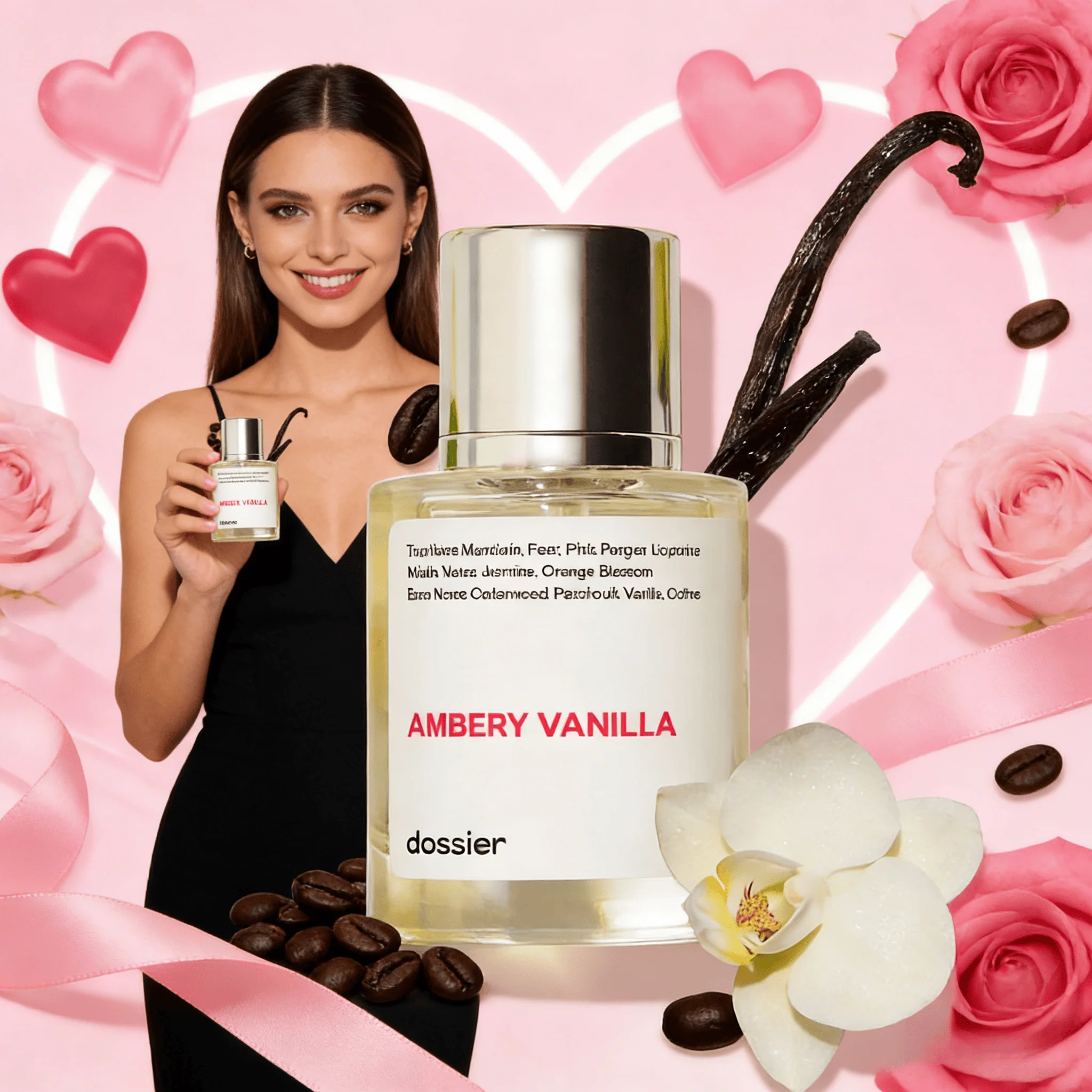 

Dossier Ambery Saffron Eau De Parfum Inspired By MFK's B.accarat R.ouge 5.40 - Vegan, Unisex Perfume Spray - 3.4 Fl Oz (100ml)